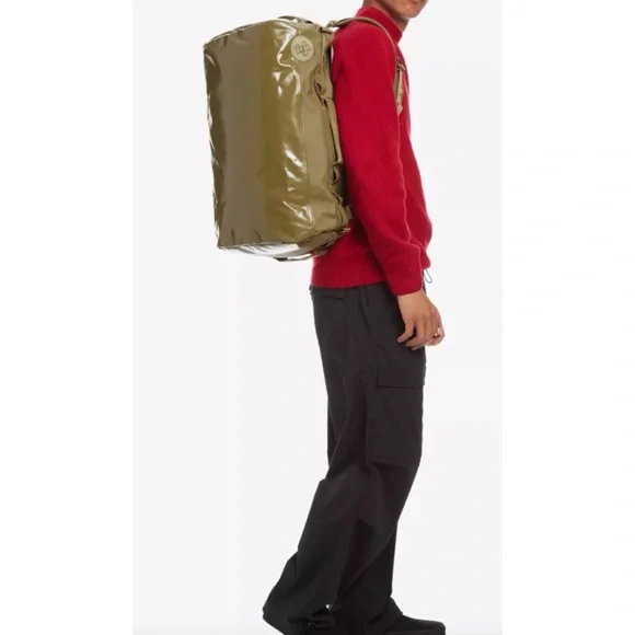 BABOON TO THE MOONGo small woven duffle bag in Crocodile/ excellent